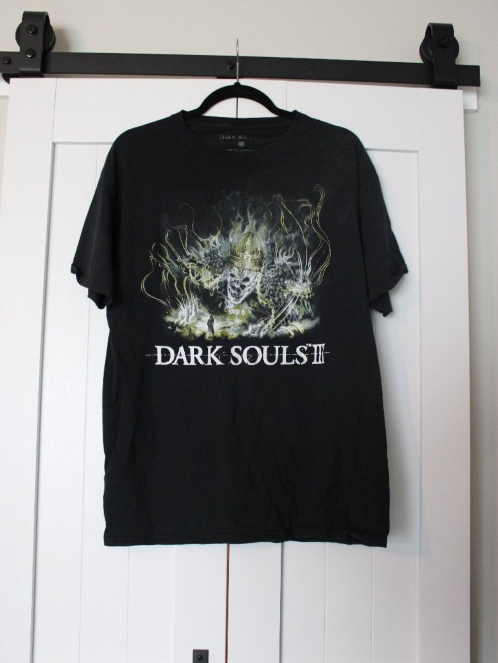 Dark Souls III Tee | Men’s Large | LootCrate Exclusive | Black Graphic